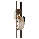 Бра  с фигурным мраморным рассеивателем Spiral of Warm Light варинант исполнения - 9 | Loft Concept в Орле