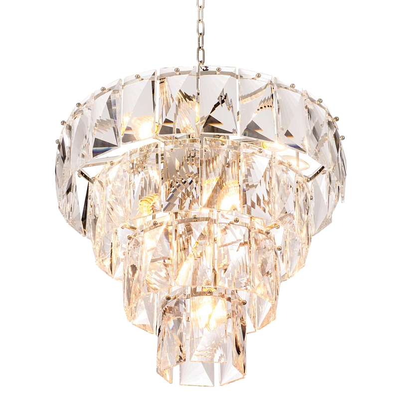 Люстра Chandelier Amazone S Никель Прозрачный Люстра Chandelier Amazone S Никель Прозрачный в Орле | Loft Concept