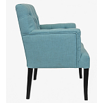 Кресло Addison Chic Armchair blue flax варинант исполнения - 1 | Loft Concept в Орле