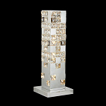 Настольная лампа прямоугольная с мозаичным хрустальным оформлением Sparks of Crystal варинант исполнения - 2 | Loft Concept в Орле