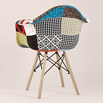 Стул с обивкой в стиле Patchwork варинант исполнения - 4 | Loft Concept в Орле