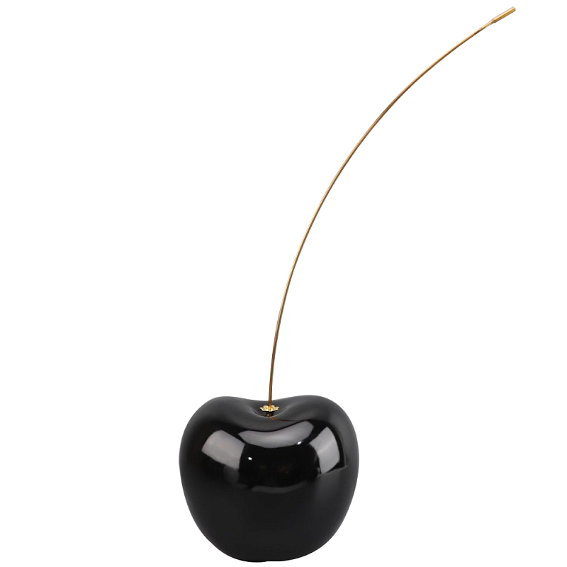 Декоративная статуэтка вишня Cherry Black Statuette Черный Золотой Декоративная статуэтка вишня Cherry Black Statuette Черный Золотой в Орле | Loft Concept