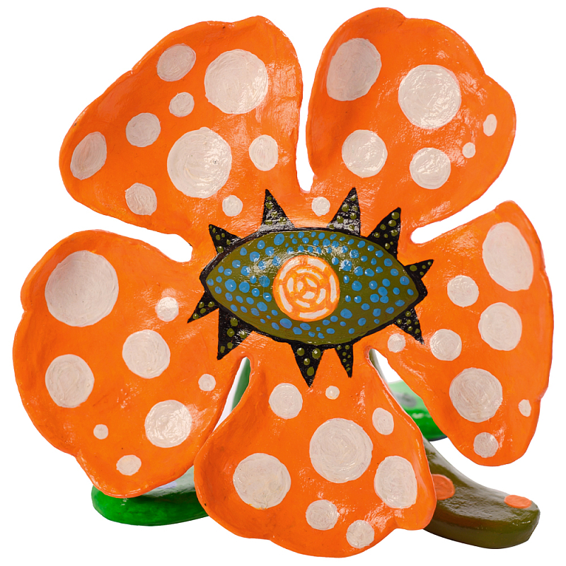 Декоративная статуэтка Yayoi Kusama Flowers that Bloom at Midnight Orange Мульти Оранжевый Декоративная статуэтка Yayoi Kusama Flowers that Bloom at Midnight Orange Мульти Оранжевый в Орле | Loft Concept