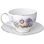 Чайный сервиз из фарфора с рисунком цветов на 6 персон 14 предметов Garden Whisper Porcelain Set  варинант исполнения - 3 | Loft Concept в Орле