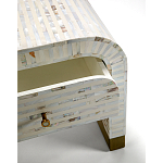 Тумбочка прикроватная Amo Bone Inlay Bedside Almond варинант исполнения - 2 | Loft Concept в Орле