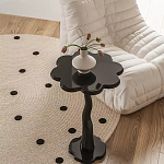 Дизайнерский журнальный стол в виде чёрного цветка Ludox варинант исполнения - 2 | Loft Concept в Орле