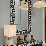 Настольная лампа геометрических форм Unique Surface варинант исполнения - 5 | Loft Concept в Орле