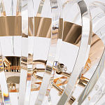 Бра золотого цвета с изогнутыми хрустальными элементами Radiant Ribbons варинант исполнения - 4 | Loft Concept в Орле