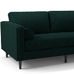 Мебельная ткань Шенилл темно-зеленый цвет 138 см T4-36 варинант исполнения - 10 | Loft Concept в Орле