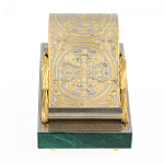 Подставка для телефона из натурального камня малахит Natural Stone Stand варинант исполнения - 3 | Loft Concept в Орле