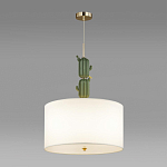 Подвесной светильник с декором в виде кактуса из керамики Opuntia D45 см варинант исполнения - 4 | Loft Concept в Орле