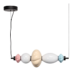 Подвесной светильник фигруный с керамическими элементами 18W LED Fragrant Light варинант исполнения - 3 | Loft Concept в Орле