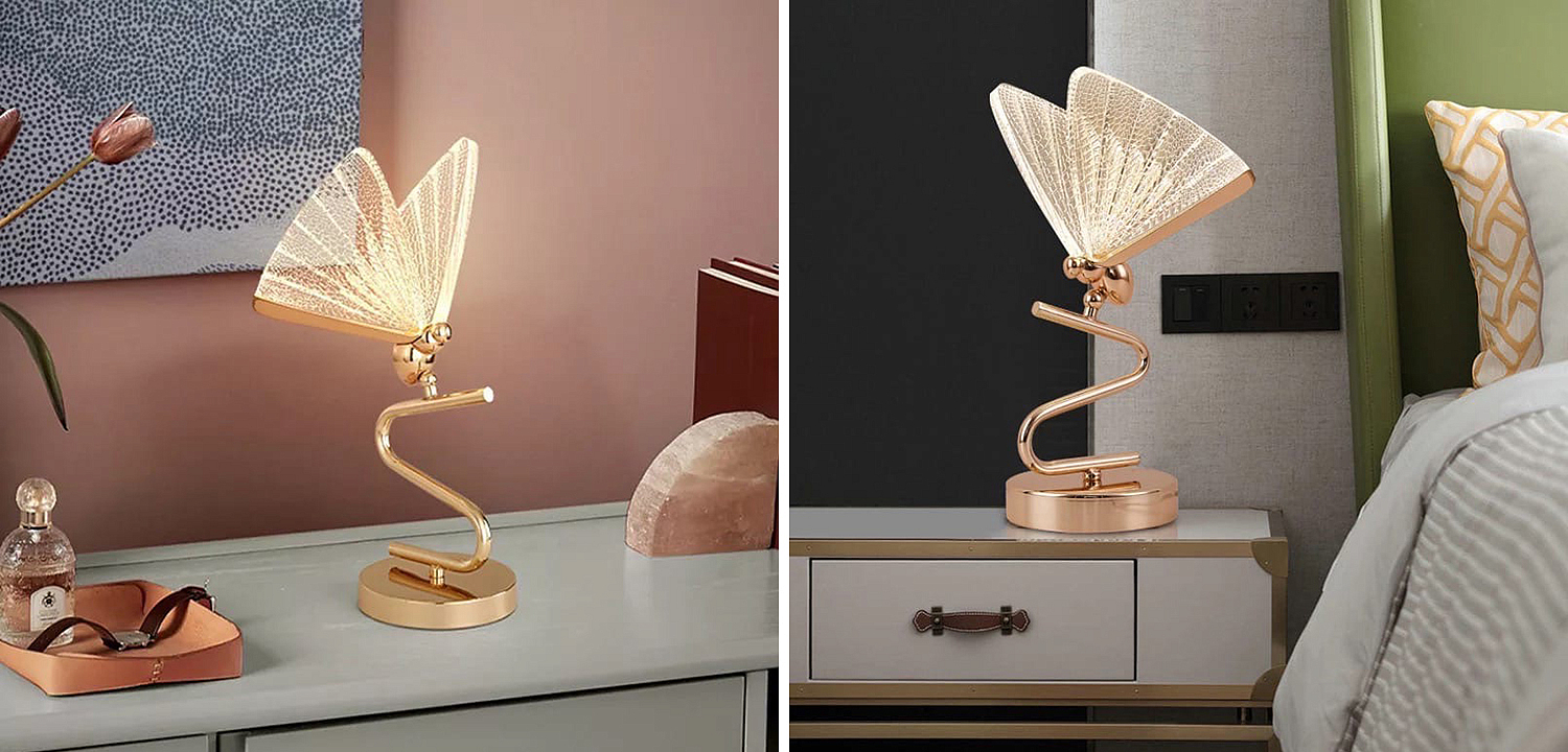 Ночник с Бабочкой Butterfly Table Lamp A Ночник с Бабочкой Butterfly Table Lamp A - Loft-Concept в Орле