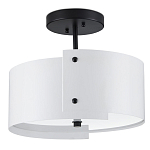 Потолочный светильник круглый светодиодный Semicircular White Panels белый варинант исполнения - 3 | Loft Concept в Орле