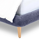 Кровать с мягким изголовьем Palmer Bed варинант исполнения - 13 | Loft Concept в Орле