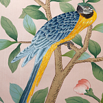 Обои ручная роспись Amazonia Florence Pink dyed silk варинант исполнения - 7 | Loft Concept в Орле