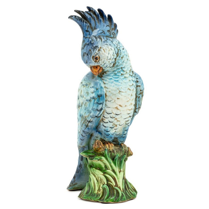 Статуэтка Parrot Blue White Голубой Белый Статуэтка Parrot Blue White Голубой Белый в Орле | Loft Concept