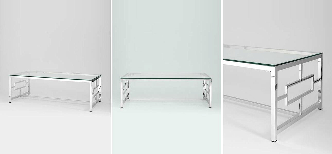 Столик кофейный Milan Tables Silver Столик кофейный Milan Tables Silver - Loft-Concept в Орле