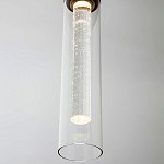 Подвесной светильник золото Sparkling Bubbles Tube Gold Hanging Lamp варинант исполнения - 4 | Loft Concept в Орле