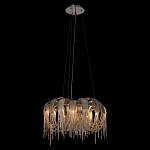 Люстра подвесная круглая с изогнутыми металлическими дугами и ниспадающими цепочками 65 см Atlantis Chain варинант исполнения - 11 | Loft Concept в Орле