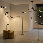 Бра с поворотным плафоном Aracea Black Wall Lamp варинант исполнения - 2 | Loft Concept в Орле