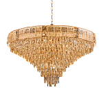 Люстра с каскадом из прозрачного хрусталя Constant Sparks варинант исполнения - 1 | Loft Concept в Орле