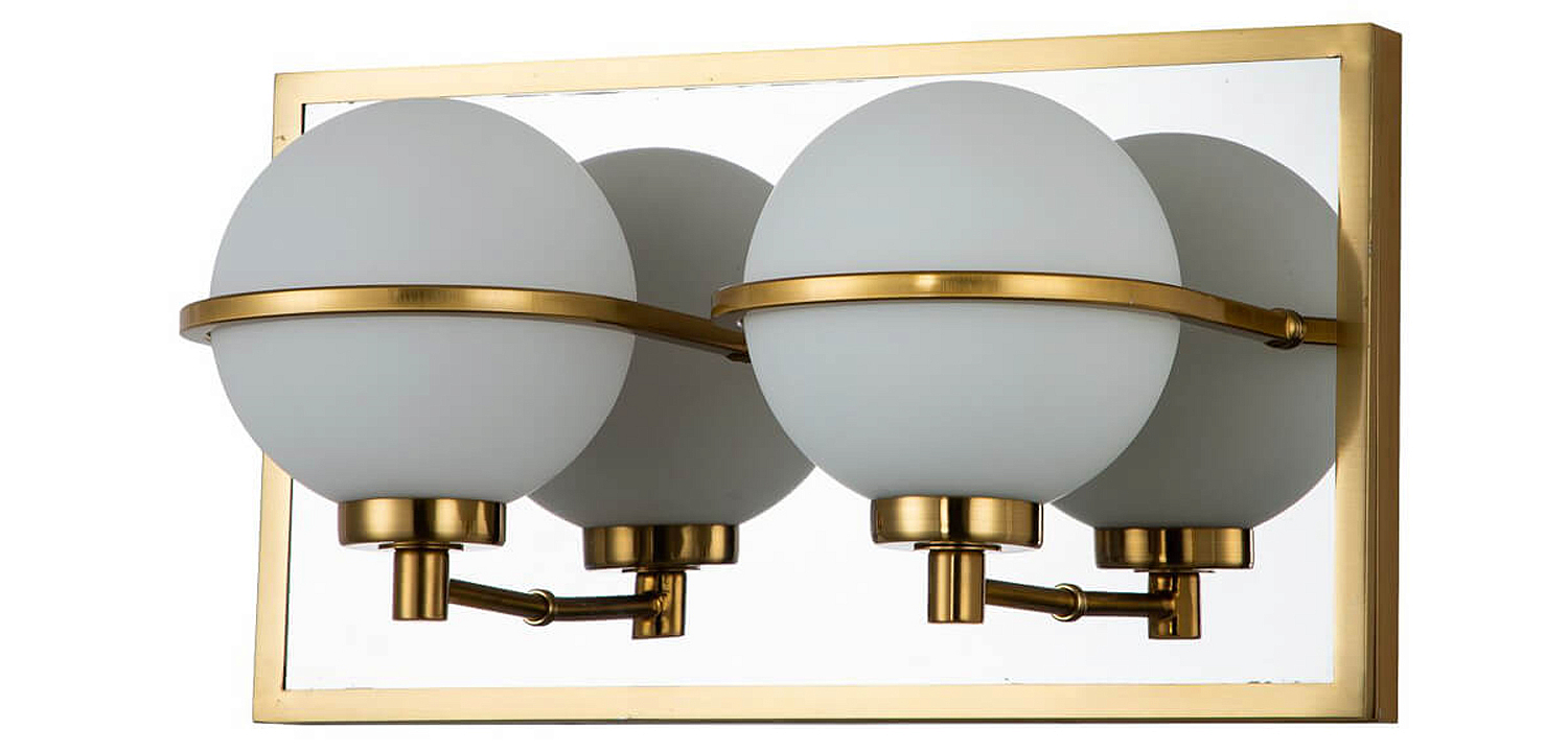 Бра Two Balls Reflection Wall Lamp Бра Two Balls Reflection Wall Lamp - Loft-Concept в Орле