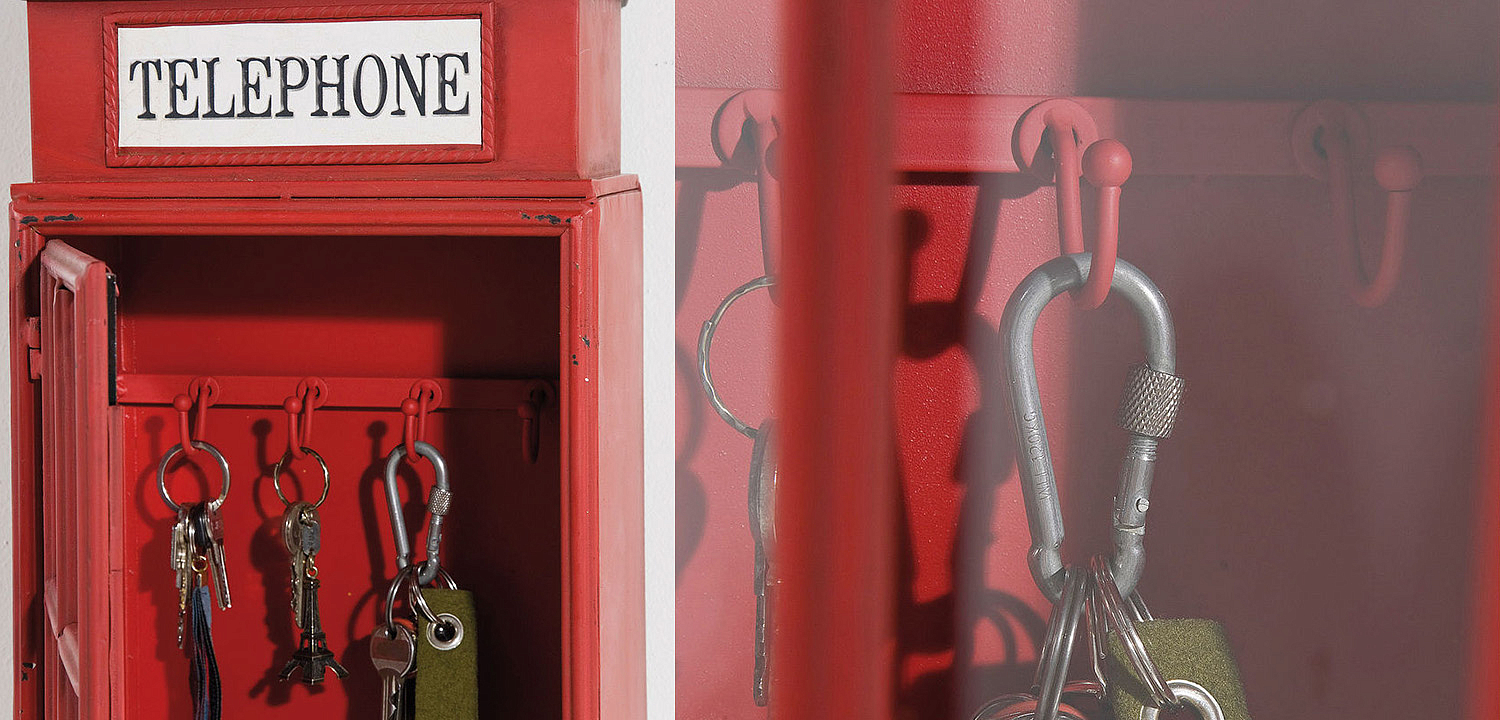 Ключница Red Telephone Box - Loft-Concept в Орле