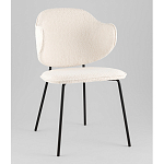 Стул Bellamy букле молочный варинант исполнения - 1 | Loft Concept в Орле