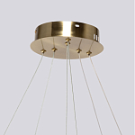 Люстра подвесная с двумя пересекающимися белыми светодиоидными кольцами Luke Lampco Tracer Lamp варинант исполнения - 9 | Loft Concept в Орле