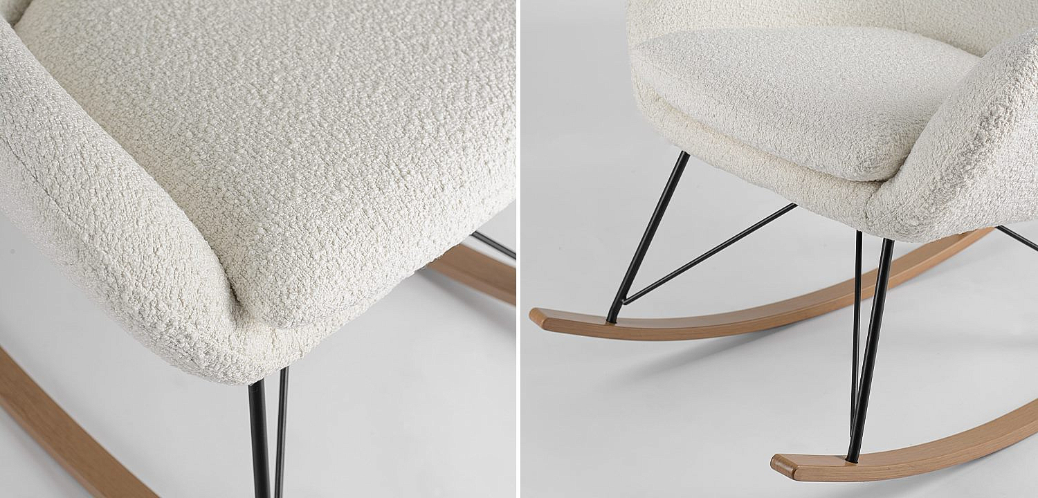 Rocking chair DORIA Кресло-Качалка Rocking chair DORIA Кресло-Качалка - Loft-Concept в Орле