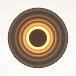 Бра круглое Soft Halo серый варинант исполнения - 2 | Loft Concept в Орле