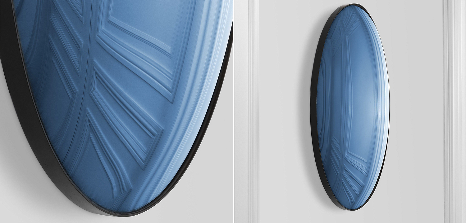 Настенный декор Eichholtz Mirror Pacifica Blue Настенный декор Eichholtz Mirror Pacifica Blue - Loft-Concept в Орле