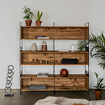 Стеллаж Coste Industrial Oak Rack варинант исполнения - 2 | Loft Concept в Орле