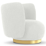 Кресло с обивкой букле Ambrose Boucle Armchair варинант исполнения - 3 | Loft Concept в Орле