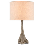 Настольная лампа с корпусом в виде дерева Gray Concrete Trunk варинант исполнения - 3 | Loft Concept в Орле