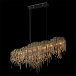 Люстра подвесная с металлическими дугами и длинными цепочками 115 см Atlantis Chain варинант исполнения - 14 | Loft Concept в Орле