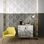 Гипсовая 3D Панель M-22 варинант исполнения - 1 | Loft Concept в Орле