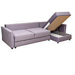 Диван трехместный раскладной Giorgio Sofa серый варинант исполнения - 3 | Loft Concept в Орле