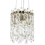 Подвесной светильник с хрустальными подвесками Roul Crystal Round Hanging Lamp варинант исполнения - 1 | Loft Concept в Орле