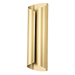 Бра с матовым цилиндрическим абажуром цвета латунь Monolith варинант исполнения - 1 | Loft Concept в Орле