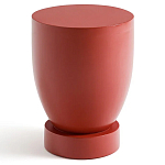 Приставной столик из массива манго Tom-tom Red варинант исполнения - 1 | Loft Concept в Орле