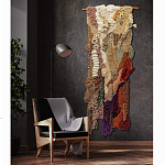 Тканый вручную абстрактный гобелен Коралловый риф Coral reef варинант исполнения - 3 | Loft Concept в Орле