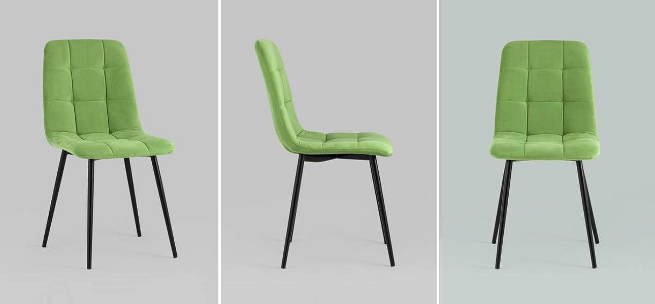 Стул NANCY S-2 Chair Зеленый Лайм Стул NANCY S-2 Chair Зеленый Лайм - Loft-Concept в Орле