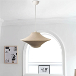 Подвесной вязаный бежевый светильник «Звезда Востока 01» варинант исполнения - 4 | Loft Concept в Орле