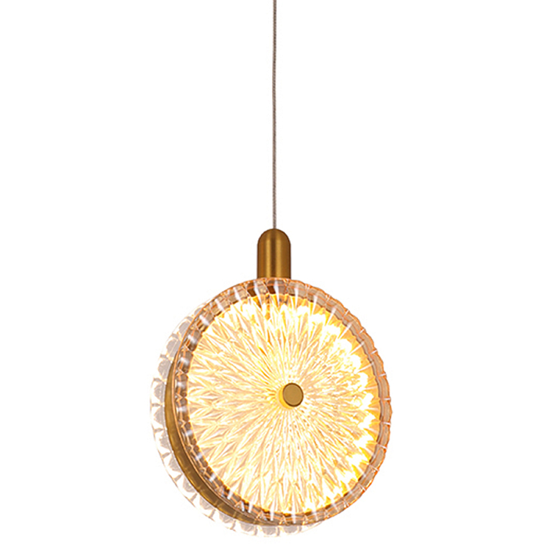 Подвесной светильник с плафоном из рельефного стекла Peony Glass Bronze Прозрачный Бронза Черный Подвесной светильник с плафоном из рельефного стекла Peony Glass Bronze Прозрачный Бронза Черный в Орле | Loft Concept