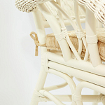 Комплект обеденный из ротанга Eloise grand white варинант исполнения - 9 | Loft Concept в Орле