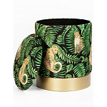 Пуф Leopards in the ferns варинант исполнения - 2 | Loft Concept в Орле