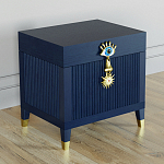 Сундук Eye Elsa Dreams Blue варинант исполнения - 1 | Loft Concept в Орле