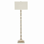 Торшер с фактурным каркасом и прямоугольным тканевым абажуром Shiye and Simplicity варинант исполнения - 1 | Loft Concept в Орле